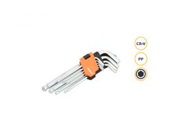 ΣΕΤ ΑΛΛΕΝ ΜΠΙΛΙΑΣ ΚΛΕΙΔΙΑ 9 ΤΜΧ 1.5-2-2.5-3-3.5-4-5-6-8-10 KENDO