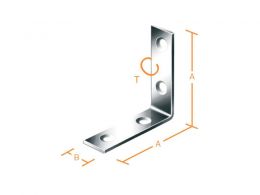 ΓΩΝΙΕΣ ΓΑΛΒΑΝΙΖΕ 80x18mm 8τεμ