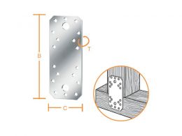 ΛΑΜΑΚΙ ΣΥΝΔΕΣΗΣ ΓΑΛΒΑΝΙΖΕ 96x35mm