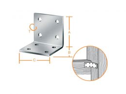 ΓΩΝΙΑ ΓΑΛΒΑΝΙΖΕ 40x40x40mm