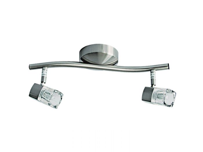 ΡΑΓΑ ΣΠΟΤ ΜΕΤΑΛΛΟ/ΓΥΑΛΙ 2/Φ ΝΙΚΕΛ 36cm