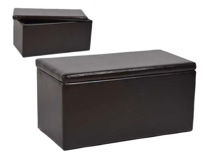 ΞΥΛΙΝΟ ΣΚΑΜΠΟ ΜΕ ΤΕΧΝΟΔΕΡΜΑ 76χ38cm