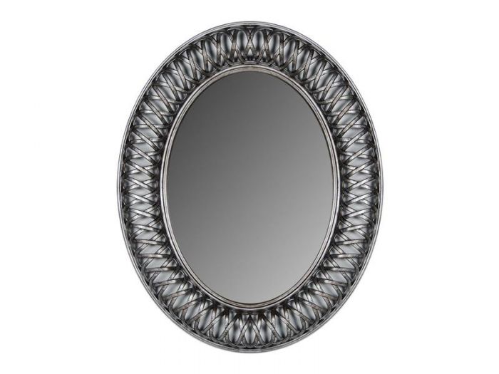ΚΑΘΡΕΠΤΗΣ "ANTIQUE" ΟΒΑΛ SILVER/BRONZE