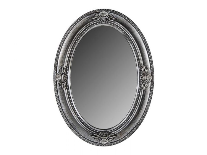 ΚΑΘΡΕΠΤΗΣ ΤΟΙΧΟΥ ΟΒΑΛ ΠΛΑΣΤΙΚΟ ΠΛΑΙΣΙΟ 76x56x5cm ΓΚΡΙ