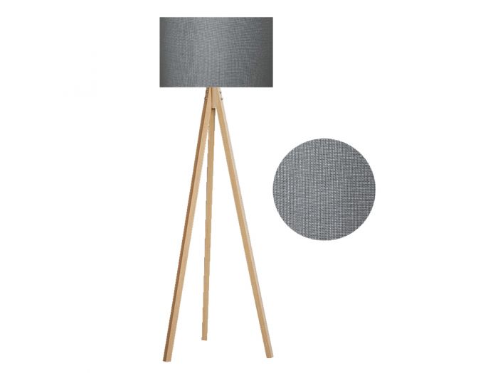 ΚΑΠΕΛΟ ΦΩΤΙΣΤΙΚΟΥ ΥΦΑΣΜΑΤΙΝΟ EPOKA F ΓΚΡΙ ΣΚΟΥΡΟ