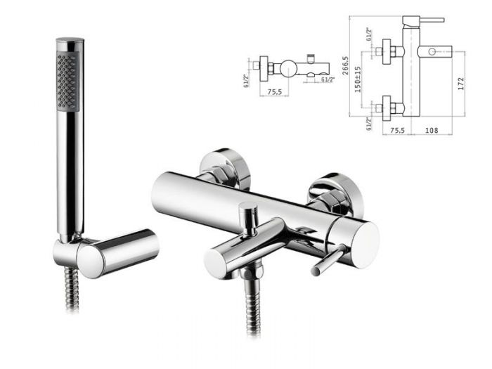ΜΠΑΤΑΡΙΑ ΛΟΥΤΡΟΥ ROTA PLUS PYRAMIS