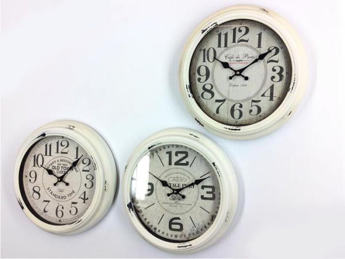 ΡΟΛΟΪ ΤΟΙΧΟΥ IN METALLO ΛΕΥΚΟ Φ37cm