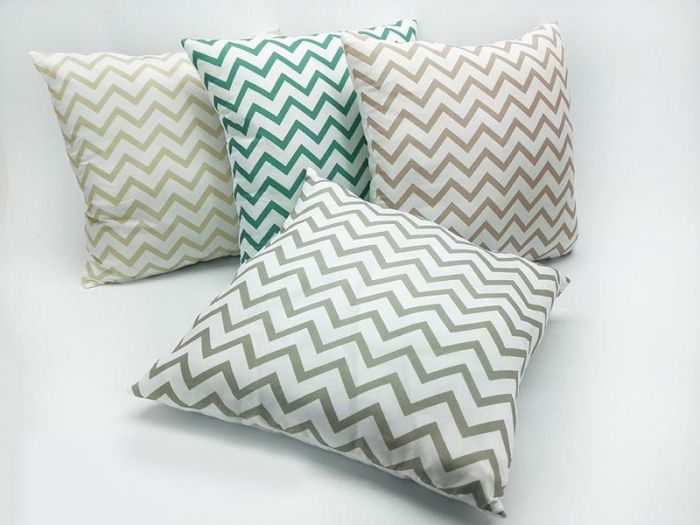 ΜΑΞΙΛΑΡΙ ΚΑΝΑΠΕ "ZIG ZAG" 40x40cm