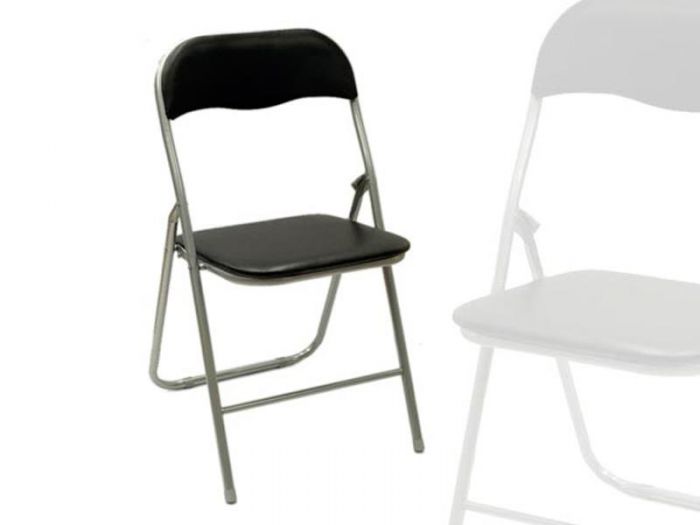 ΚΑΡΕΚΛΑ ΜΕΤΑΛΛΙΚΗ ΠΤΥΣΣΟΜΕΝΗ ΑΣΗΜΙ - ΜΑΥΡΟ