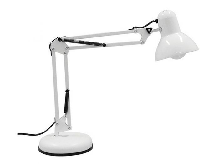 ΦΩΤΙΣΤΙΚΟ ΓΡΑΦΕΙΟΥ DESK ΜΕΤΑΛΛΙΚΟ ΛΕΥΚΟ